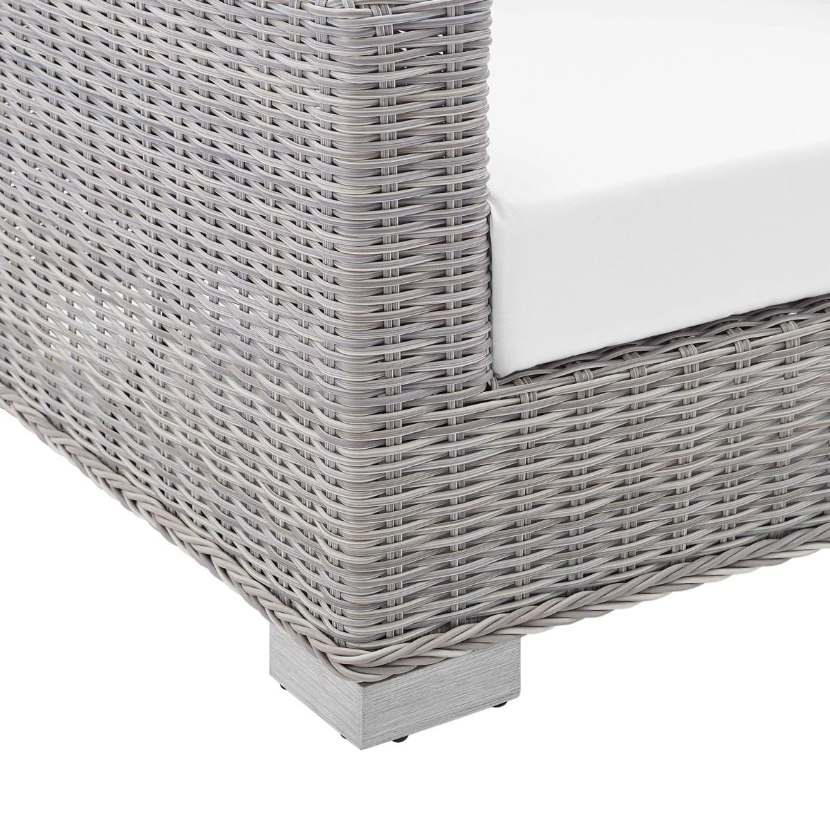 Wicker Outdoor Patio Armchair with Sunbrella® Cushions — Premium All-Weather Deep Seating - Image 26
