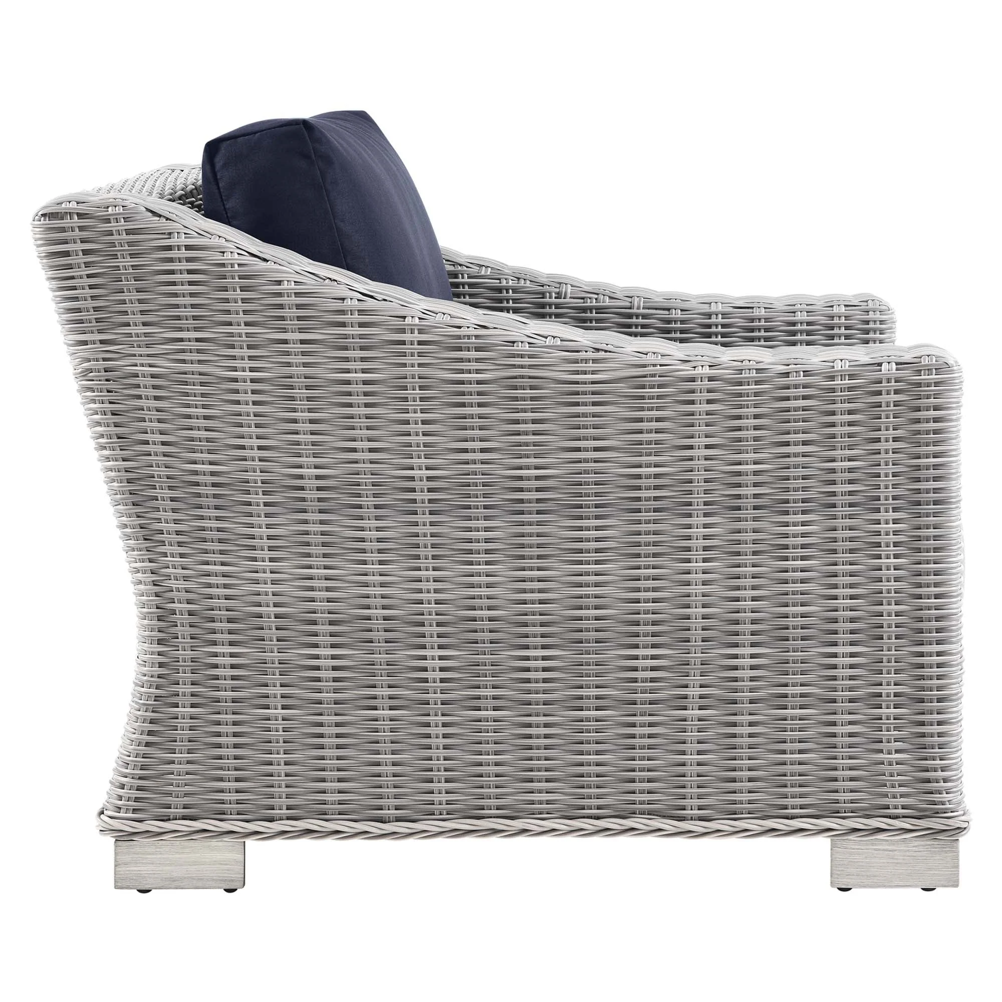 Wicker Rattan Outdoor Patio Furniture Set — Durable All-Weather Seating with Cushions - Image 11