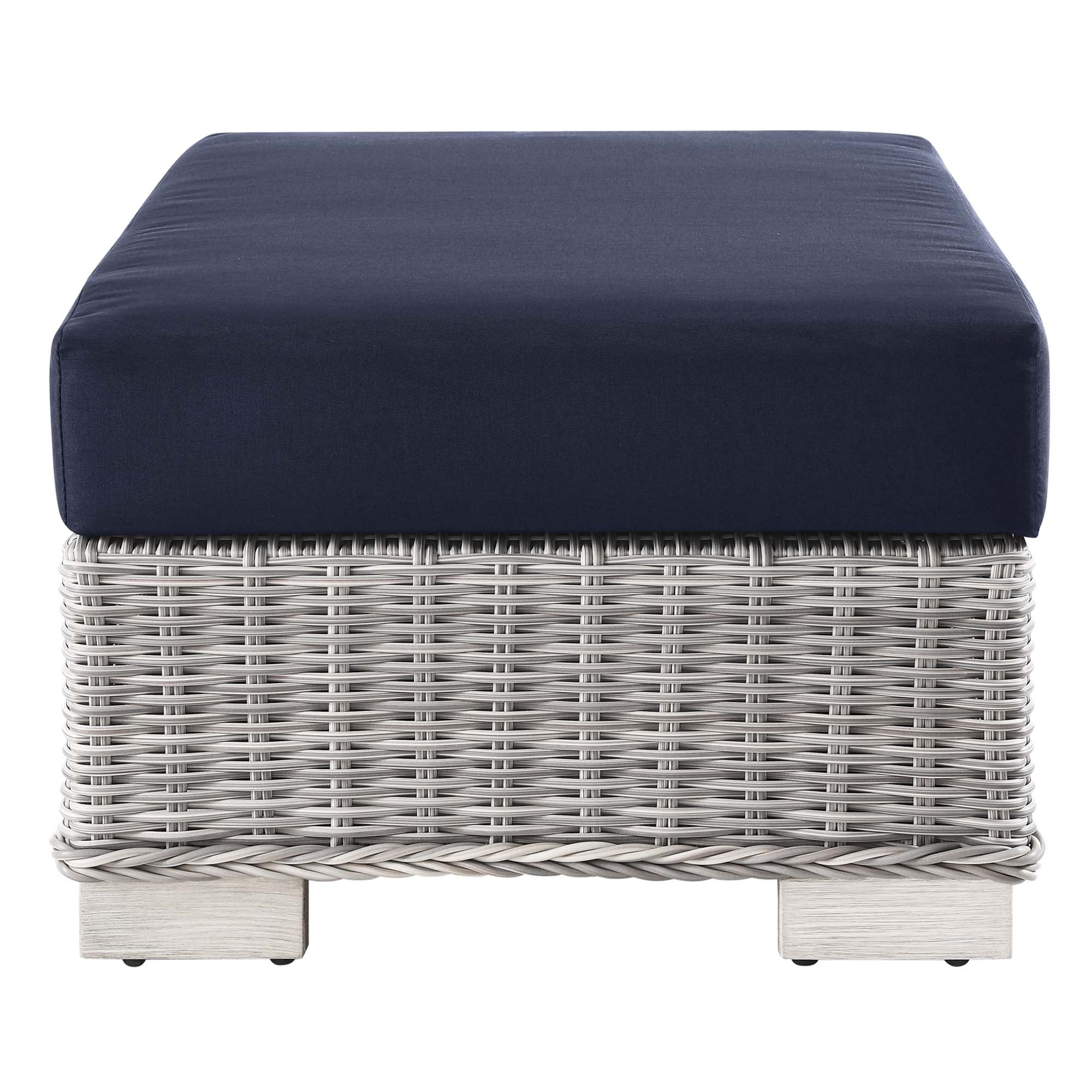 Wicker Rattan Outdoor Patio Furniture Set — Durable All-Weather Seating with Cushions - Image 12
