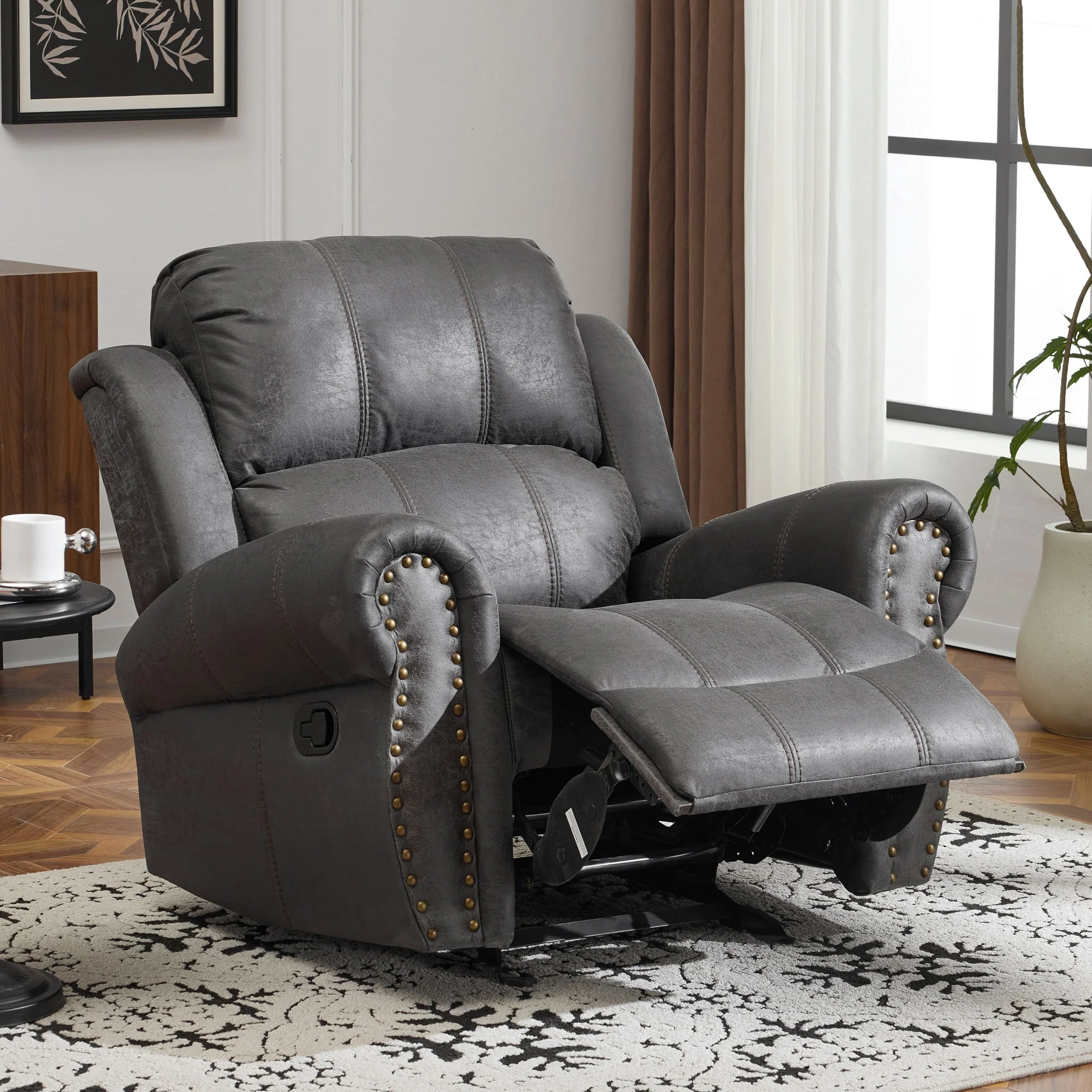 Wide Standard Manual Glider Recliner - Image 15