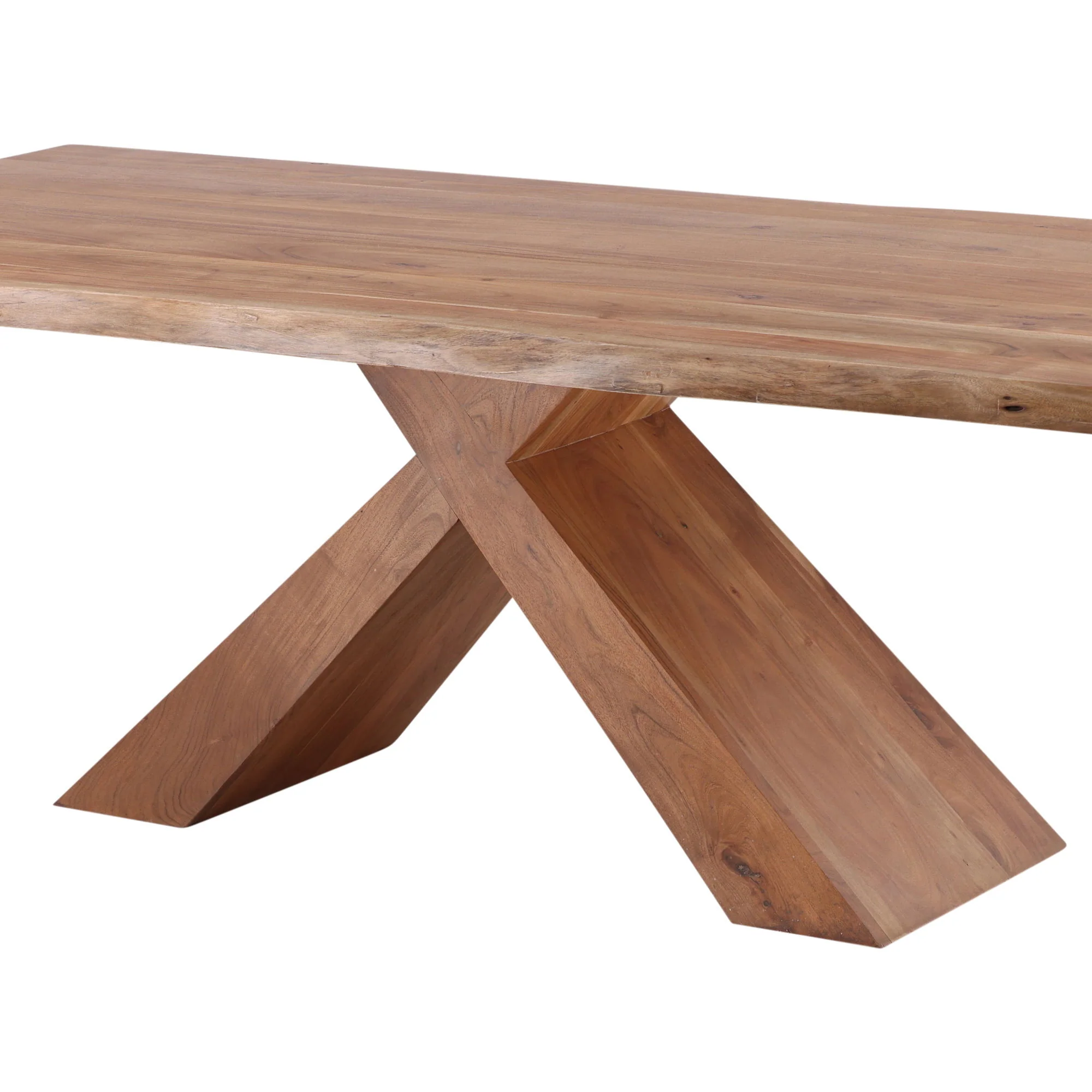 Willis - Dining Table - Light Brown - Image 3
