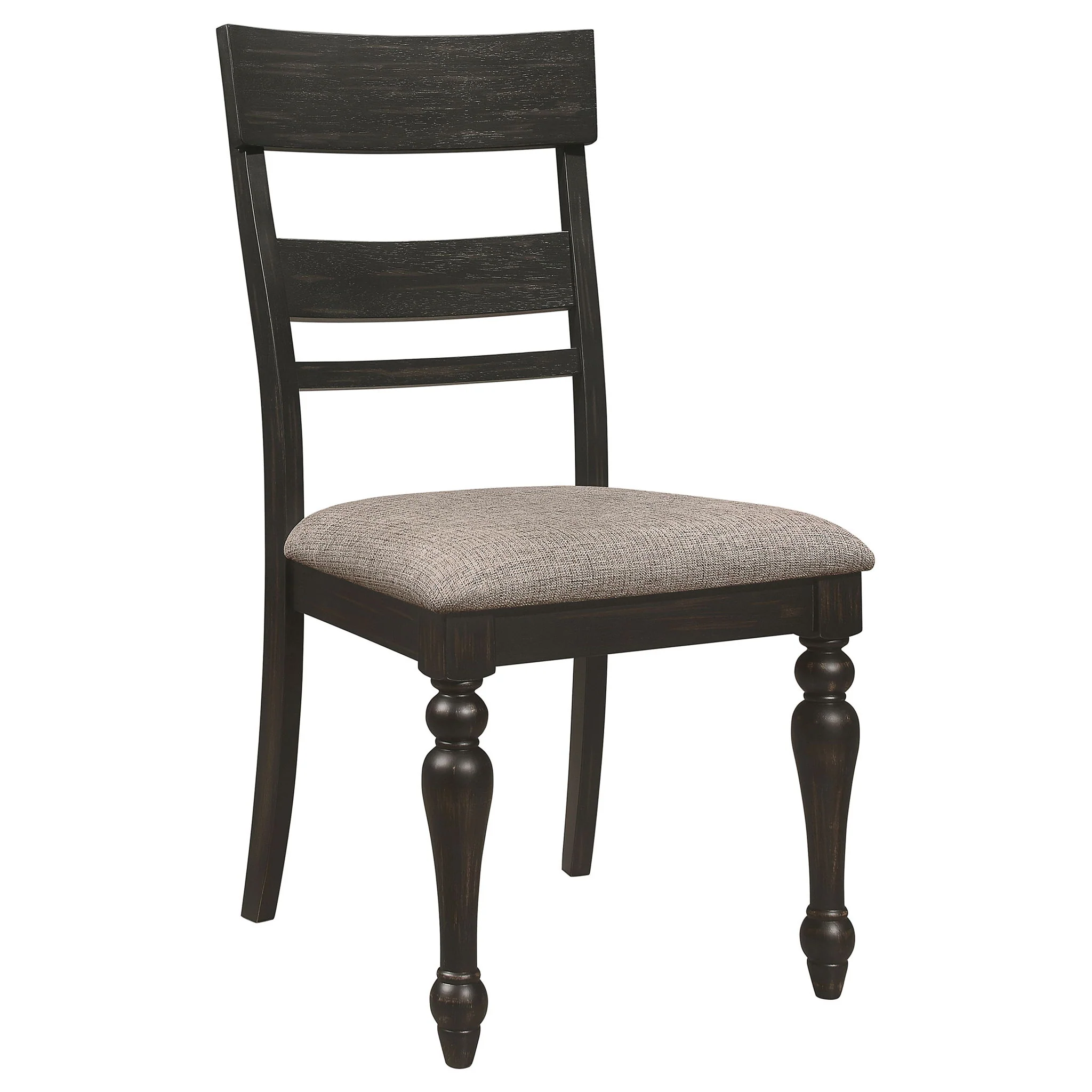 Windsor - 6 Piece Rectangular Dining Set - Brown - Image 5