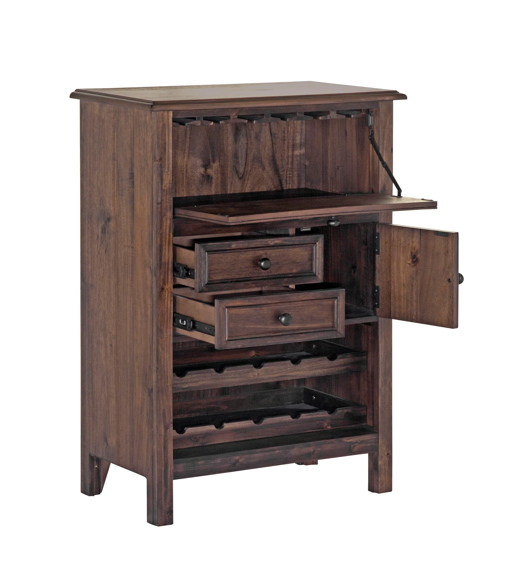 Wine Cabinet - Walnut - Image 5