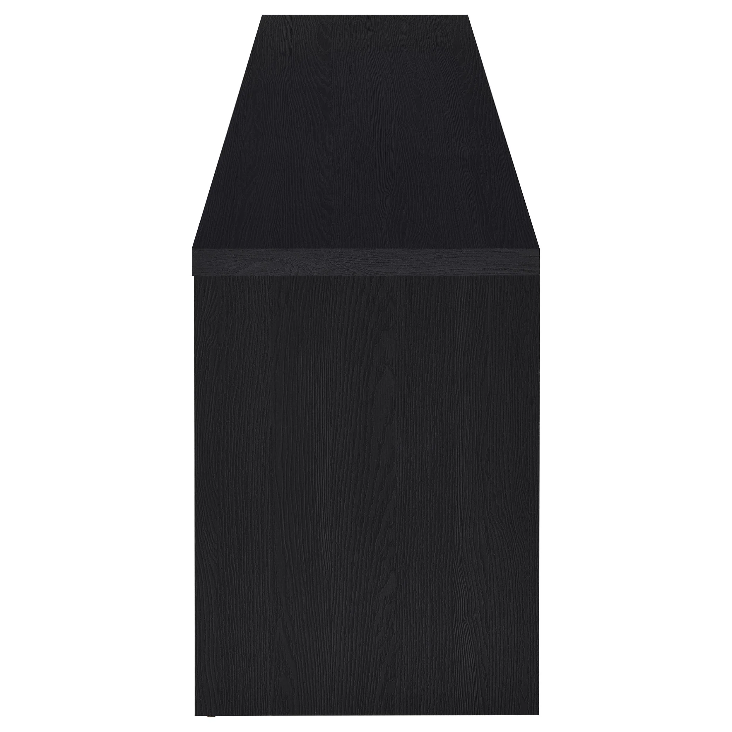 Winfield 60-Inch Black TV Stand Media Console - Image 6