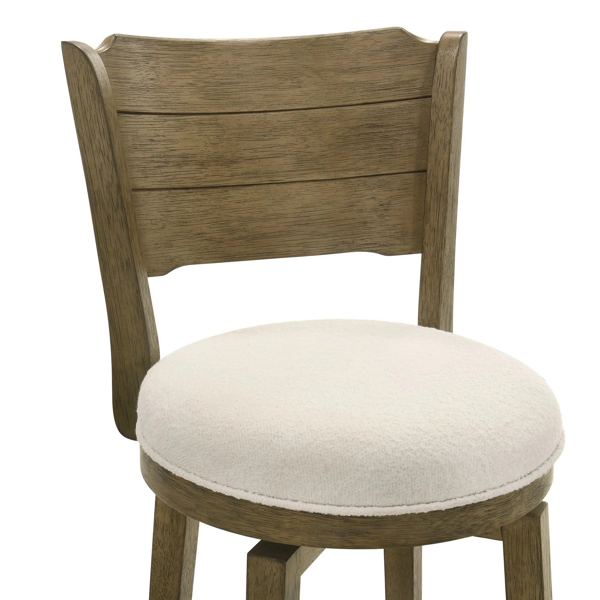 Winsley - Coastal Modern Swivel Wood Counter Height Kitchen Bar Stool - Image 16