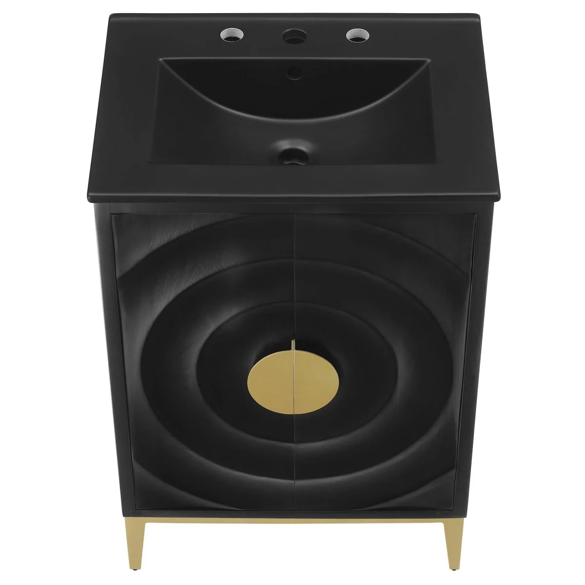 Wood Bathroom Vanity Cabinet for Bathroom Storage and Organization, Modern Design - Image 30