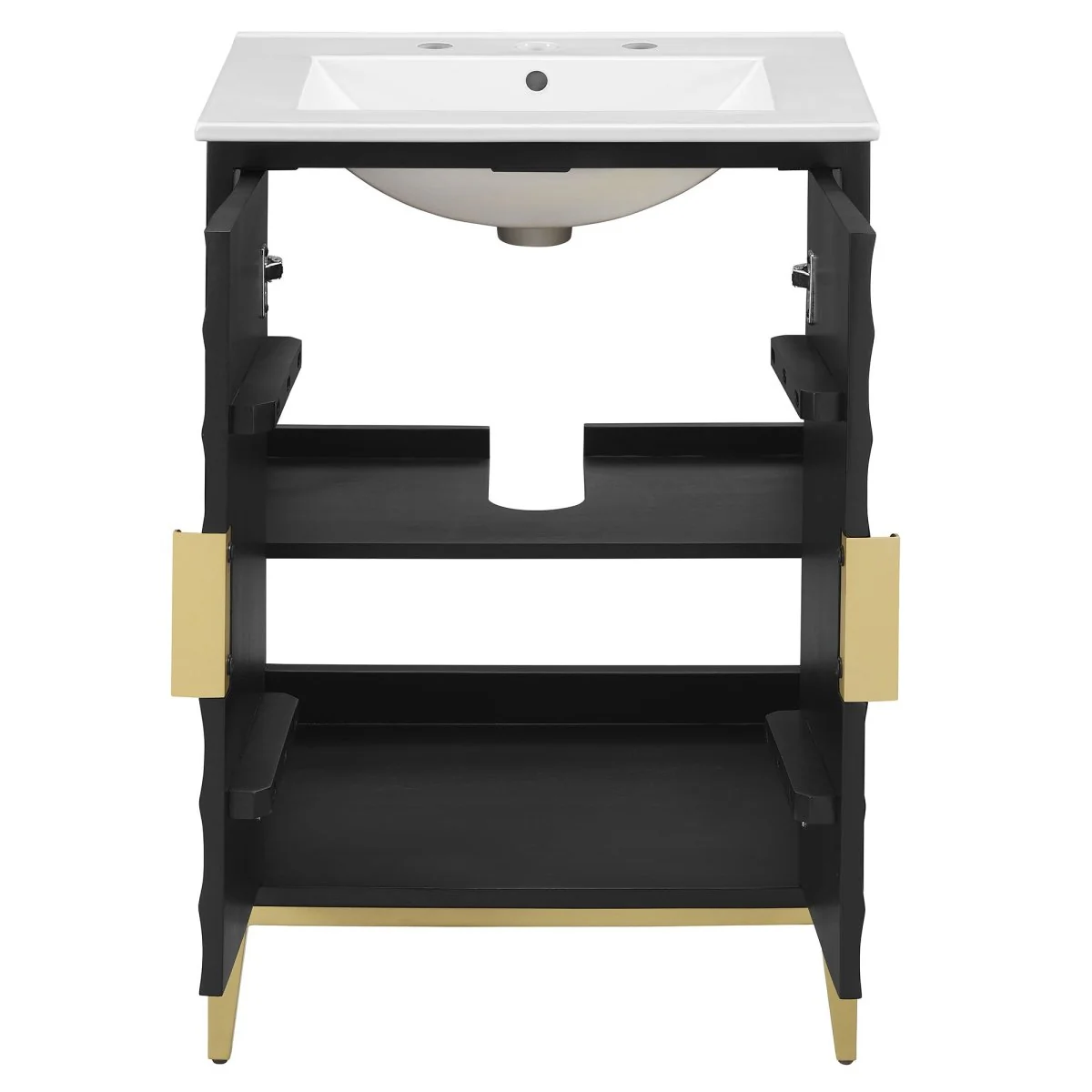 Wood Bathroom Vanity Cabinet for Bathroom Storage and Organization, Modern Design - Image 8