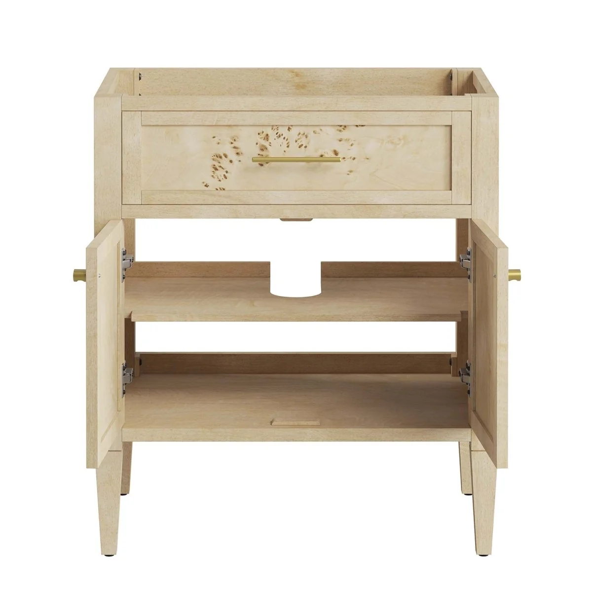 Wood Bathroom Vanity Cabinet (Sink Basin Not Included) - Vanity Base Storage - Image 47