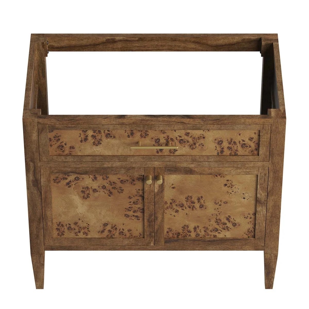 Wood Bathroom Vanity Cabinet (Sink Basin Not Included) - Vanity Base Storage - Image 68