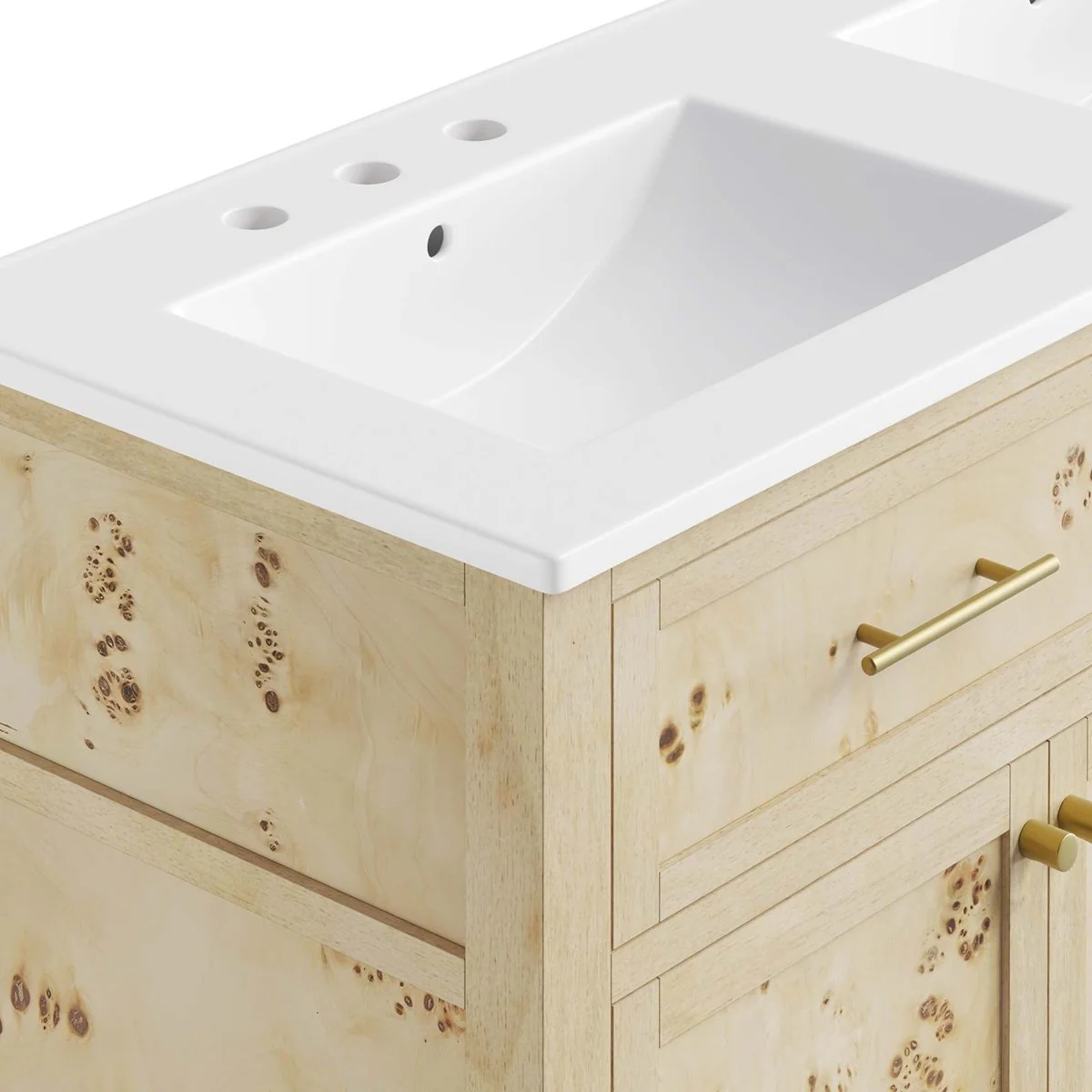 Wood Bathroom Vanity Cabinet with Countertop and Storage, Multiple Configurations - Image 11