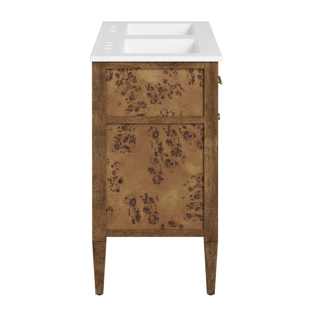 Wood Bathroom Vanity Cabinet with Countertop and Storage, Multiple Configurations - Image 186
