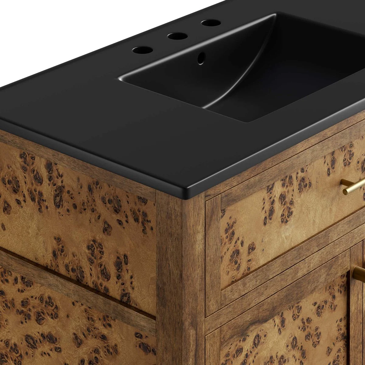 Wood Bathroom Vanity Cabinet with Countertop and Storage, Multiple Configurations - Image 239