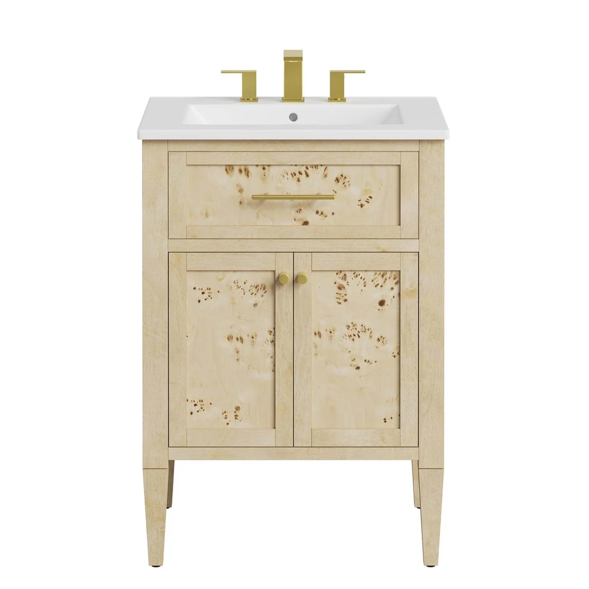 Wood Bathroom Vanity Cabinet with Countertop and Storage, Multiple Configurations - Image 32