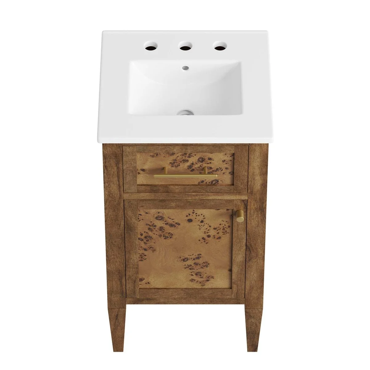 Wood Bathroom Vanity Cabinet with Countertop and Storage, Multiple Configurations - Image 45