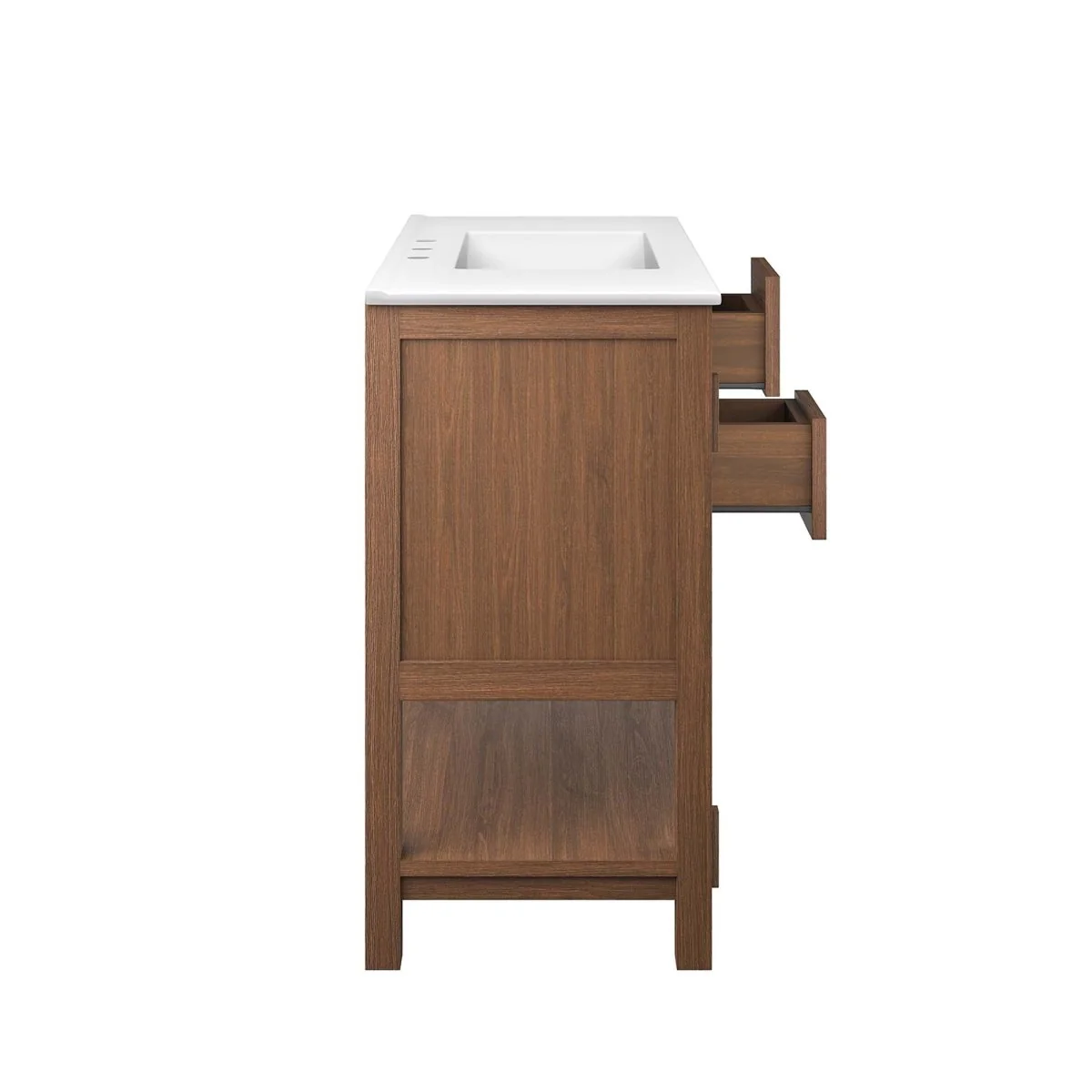 36" Wood Bathroom Vanity – Contemporary Wood Vanity for Bathroom Storage and Sink - Image 21