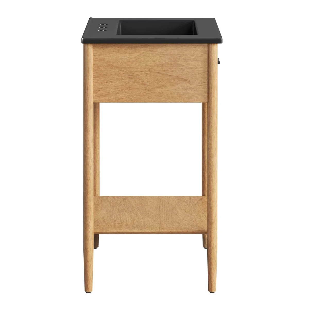 Wood Bathroom Vanity with Sink — Elegant Solid Wood Vanity Cabinet for Bathrooms - Image 188