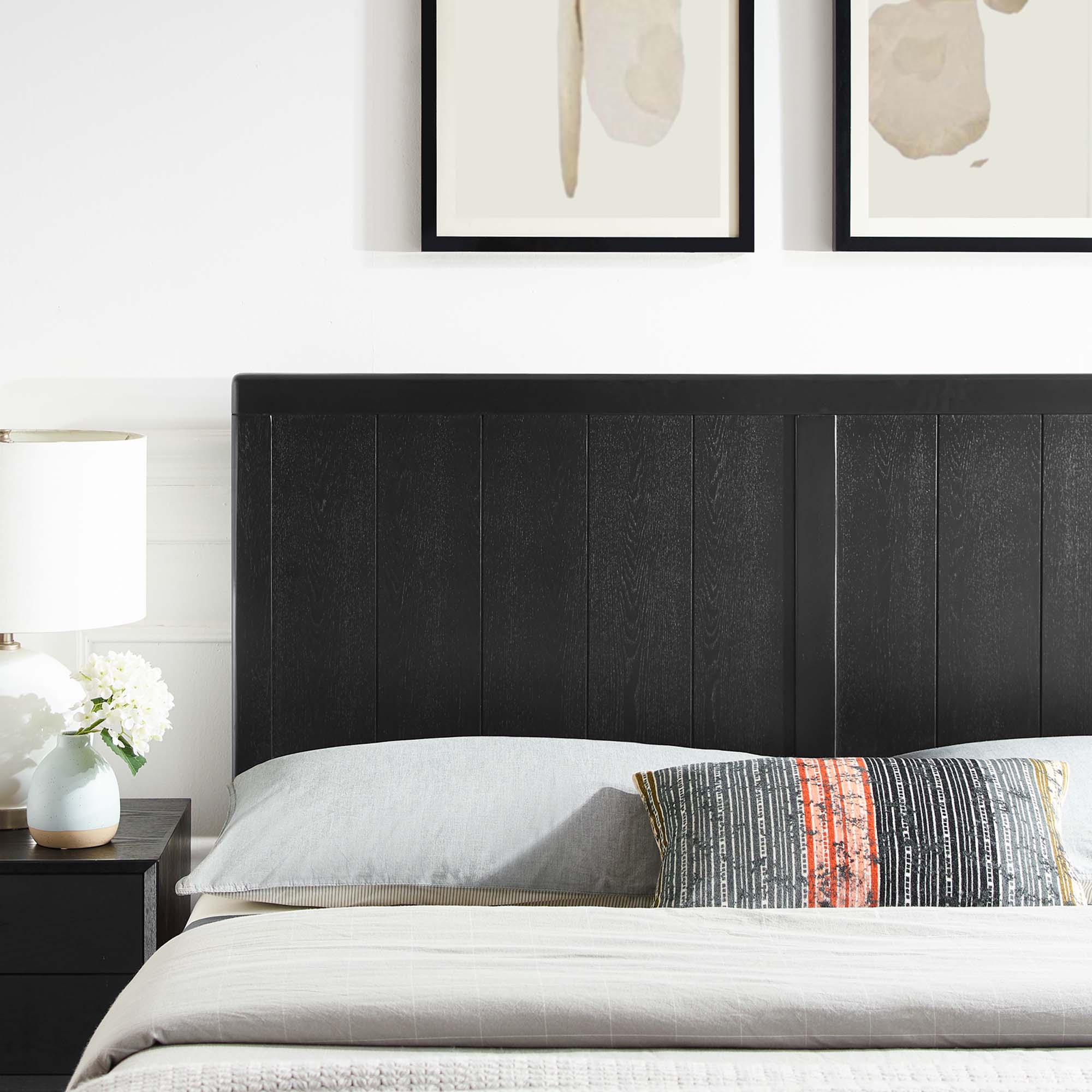 Wood Panel Accent Headboard - Image 6