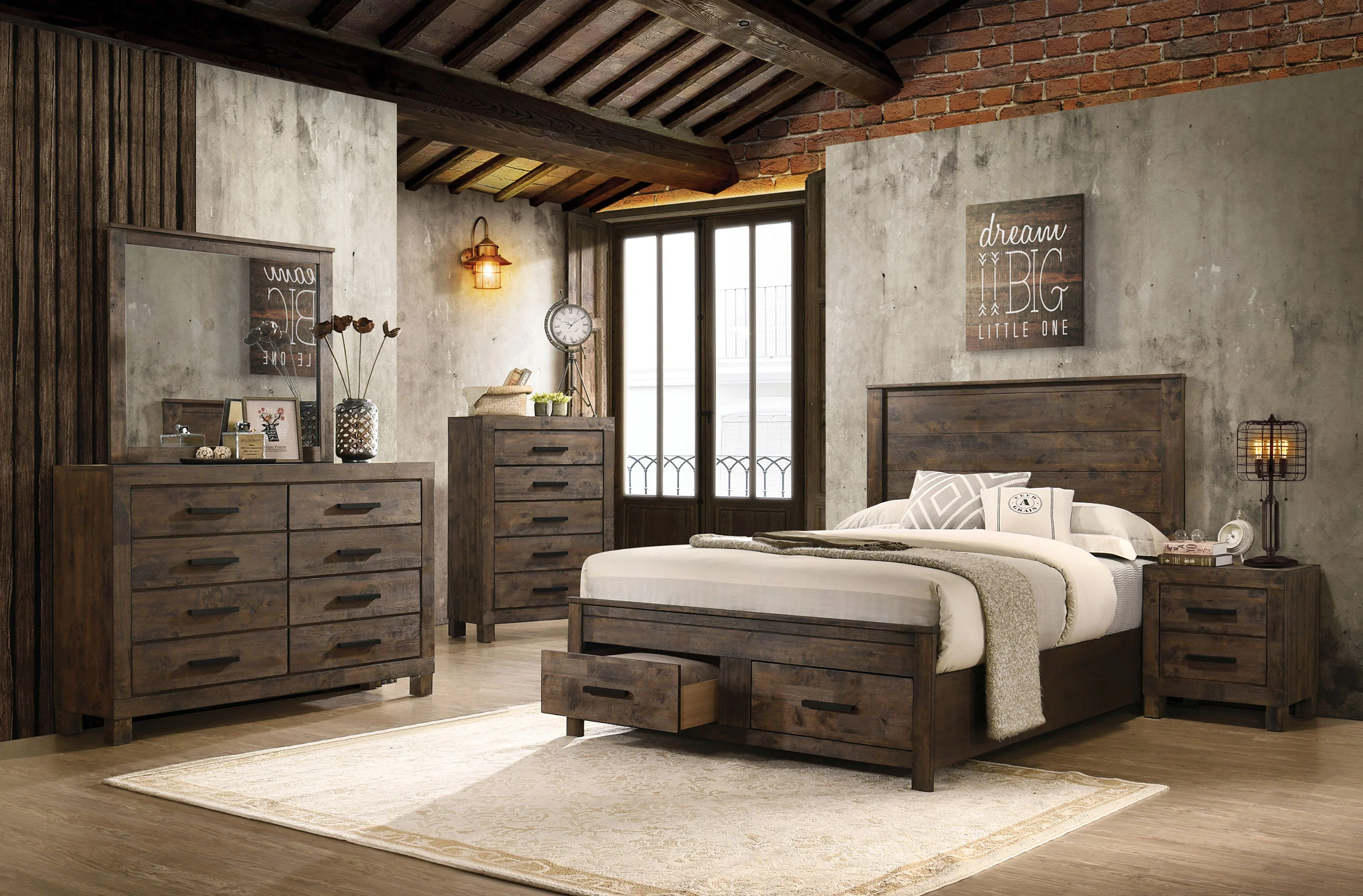 Woodmont 8-Drawer Dresser in Rustic Golden Brown - Image 12