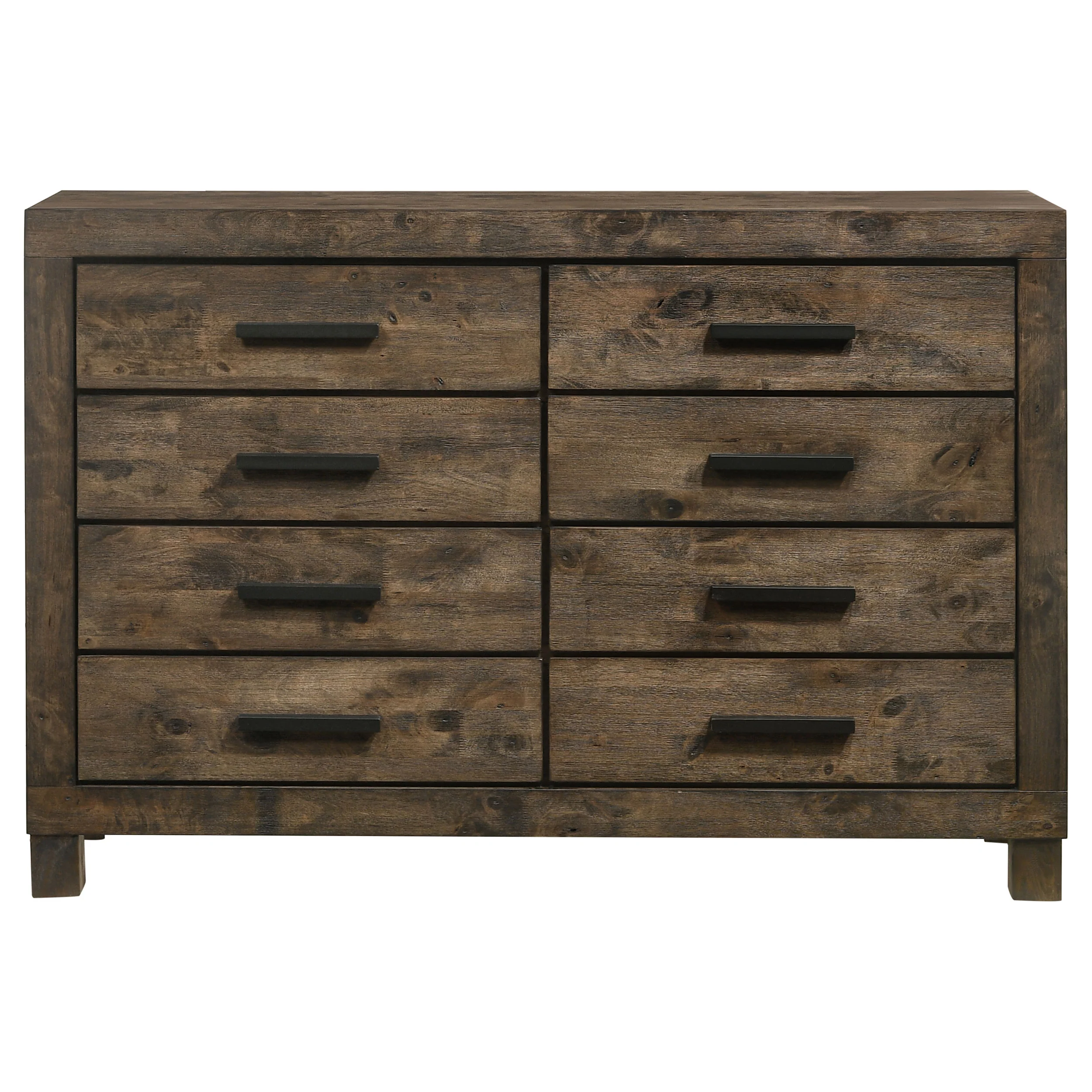 Woodmont 8-Drawer Dresser in Rustic Golden Brown - Image 5