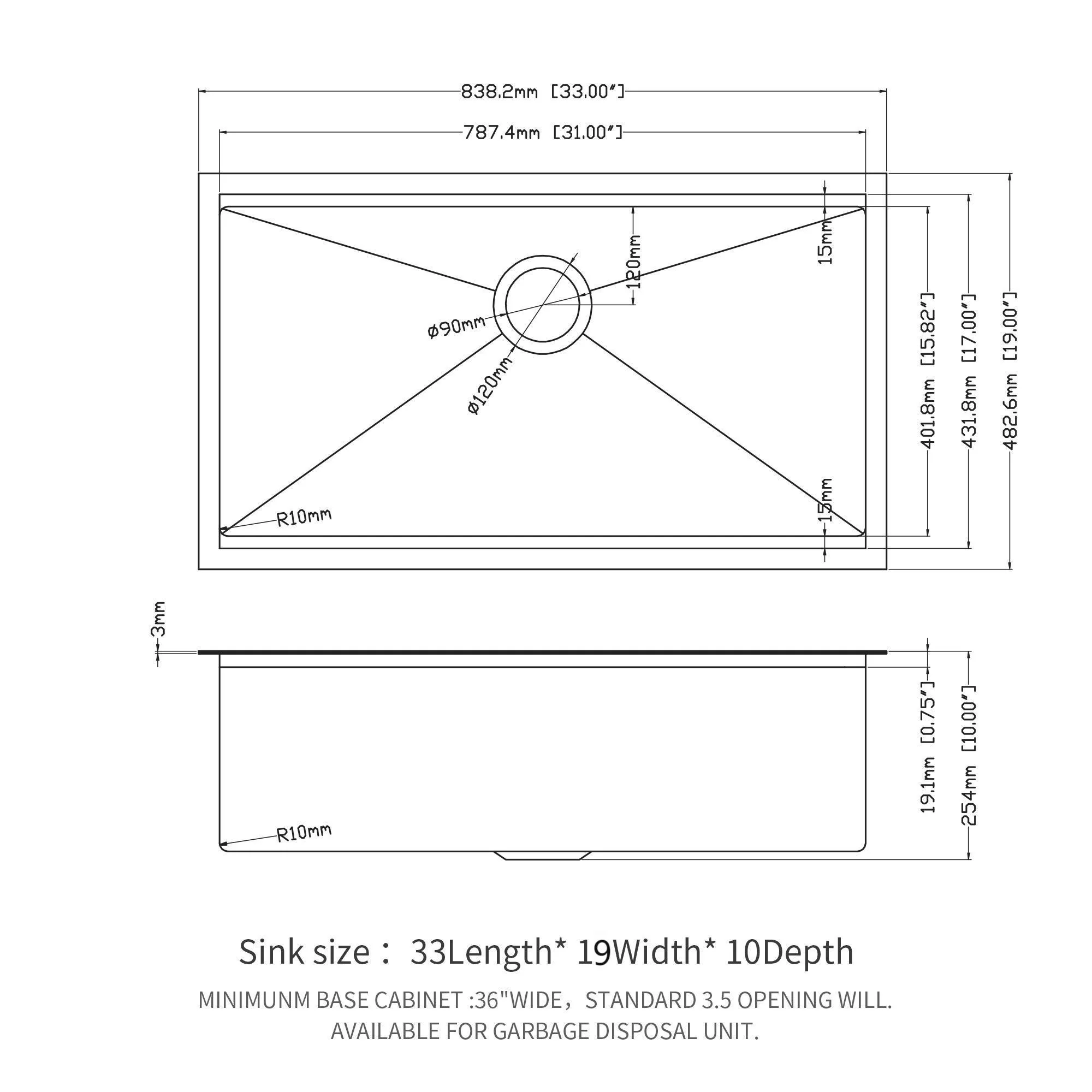 Workstation Kitchen Sink, Single Bowl Undermount - Image 12