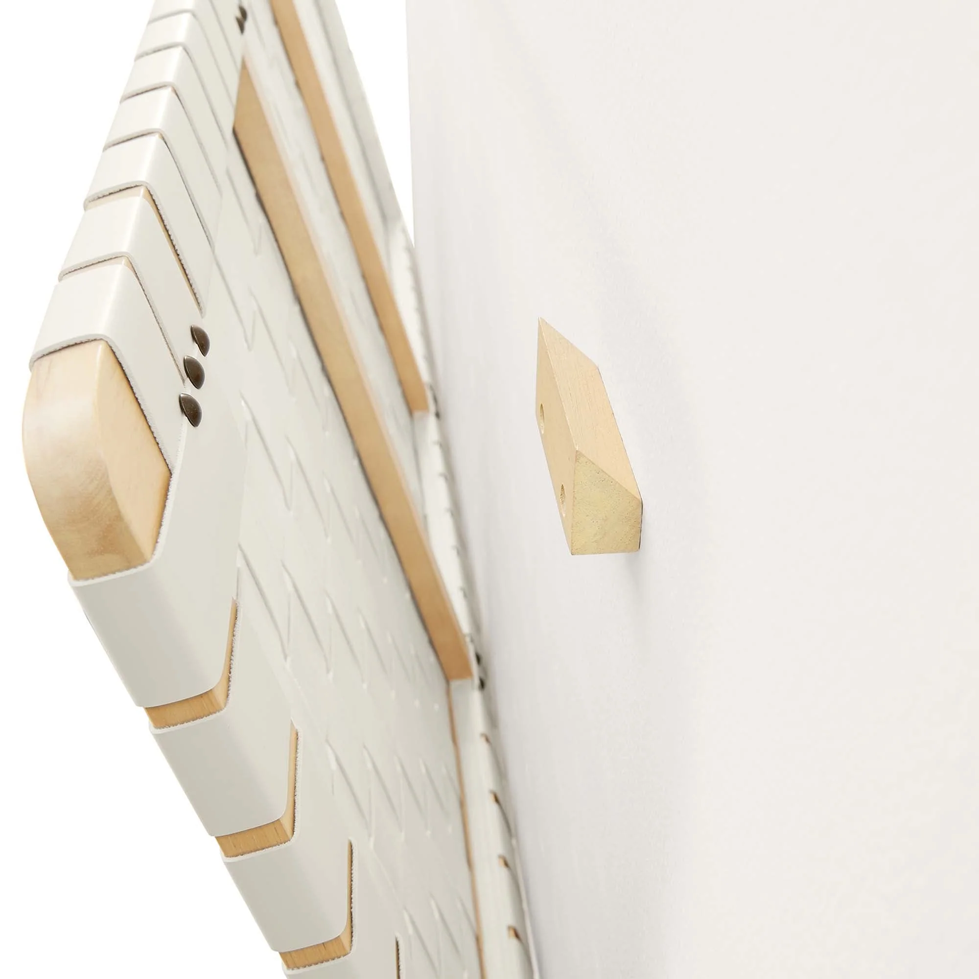 Woven Vegan Leather Wall-Mount Headboard - Image 5