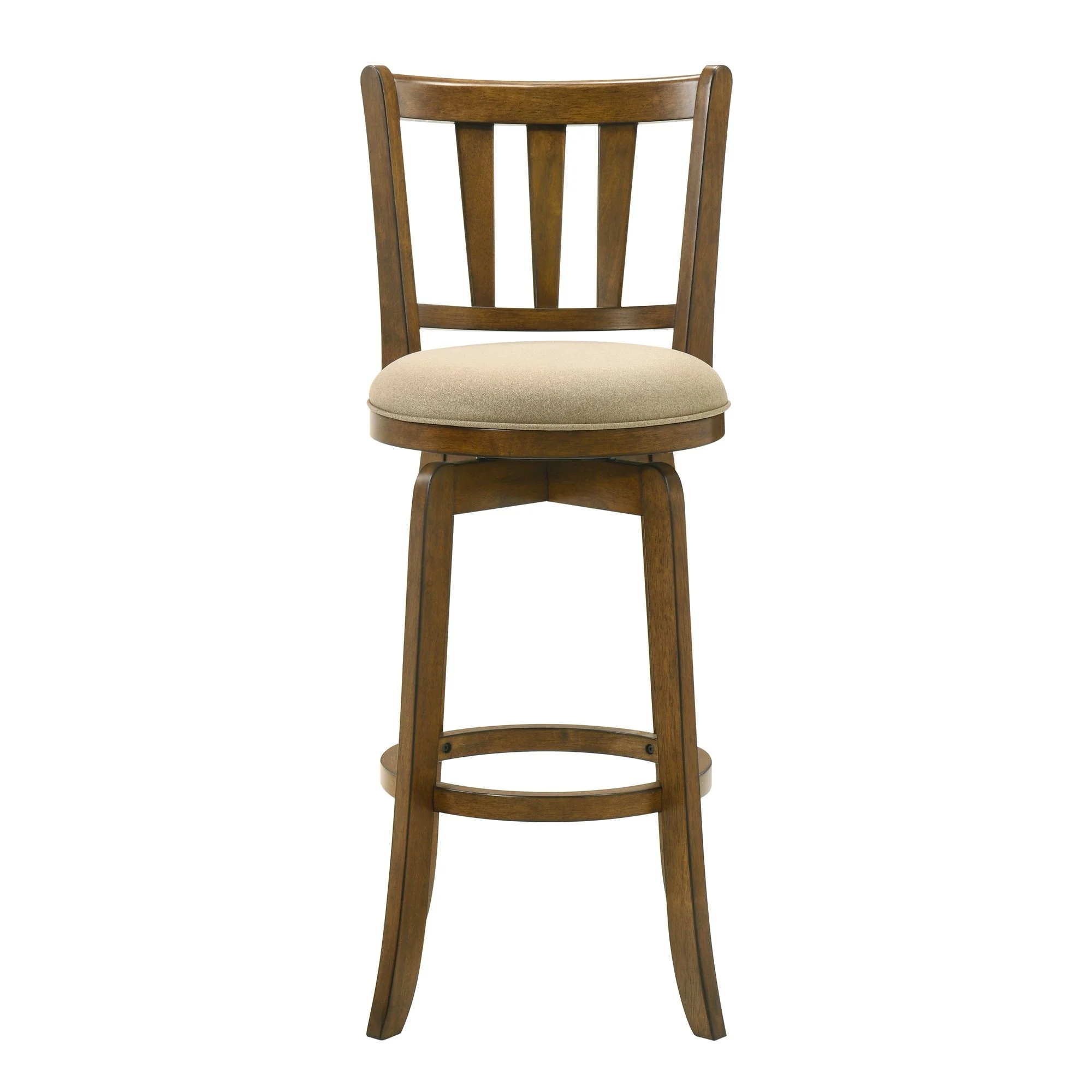 Wren - Modern Farmhouse Swivel Wood Bar Height Kitchen Bar Stool - Image 15