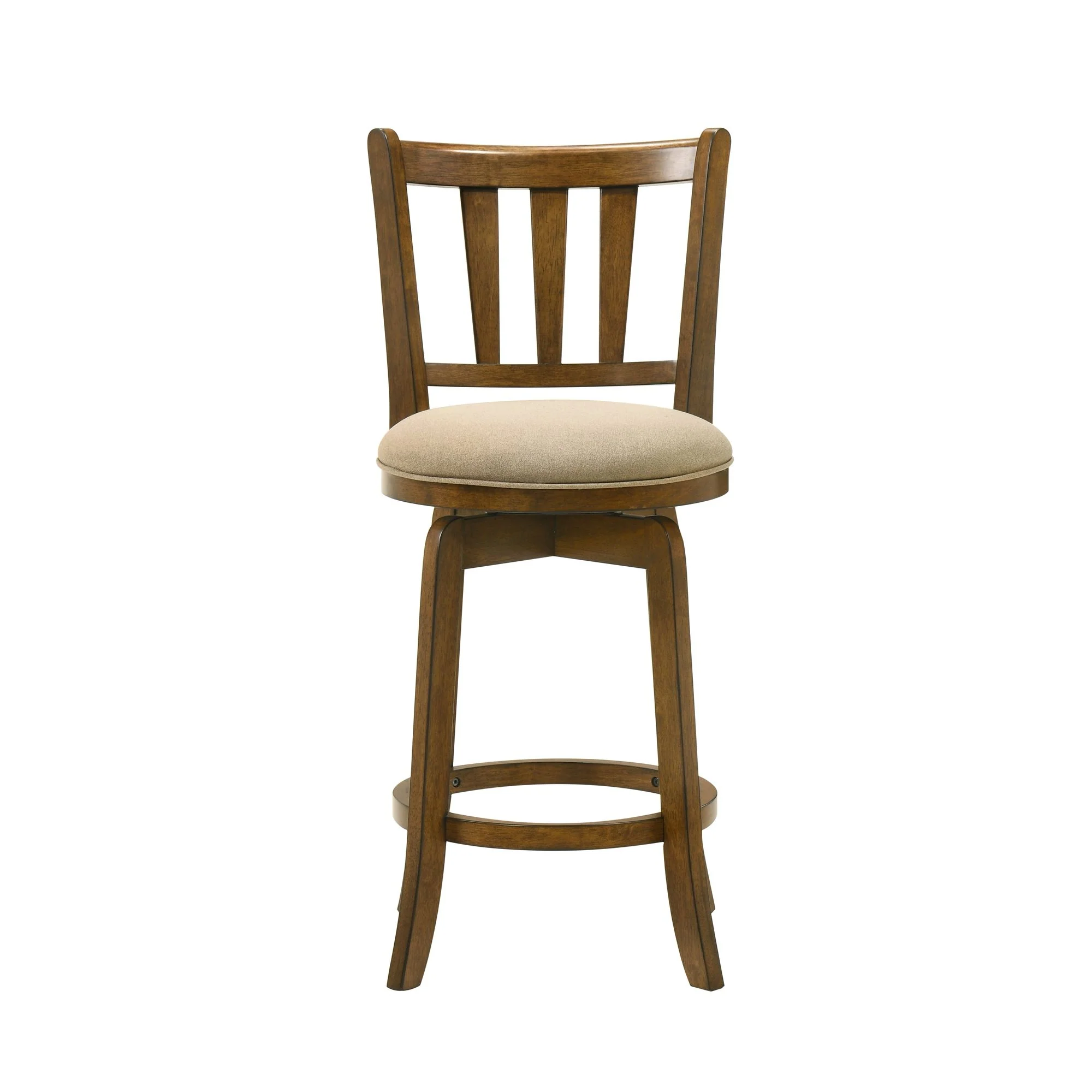 Wren - Modern Farmhouse Swivel Wood Counter Height Kitchen Bar Stool - Image 14