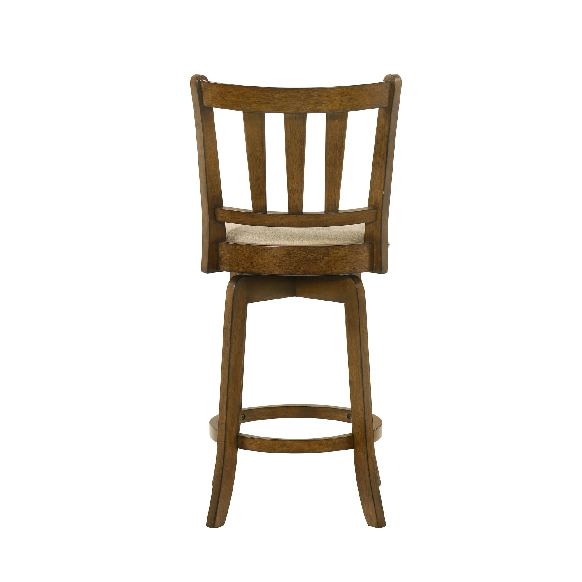 Wren - Modern Farmhouse Swivel Wood Counter Height Kitchen Bar Stool - Image 17