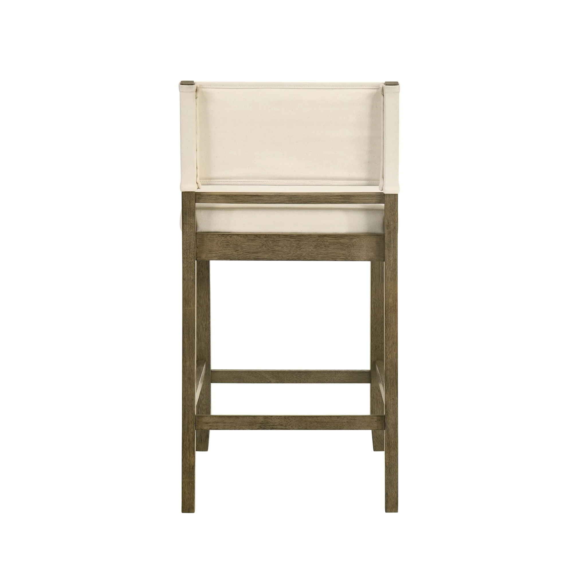 Yaneli - Contemporary Natural Wood Counter Height Kitchen Bar Stool - Image 11
