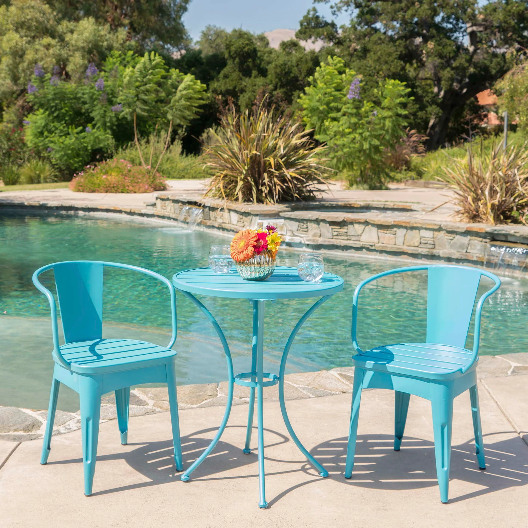 Yearn - 3 Piece Bistro Set With Table And 2 Chairs - Image 14