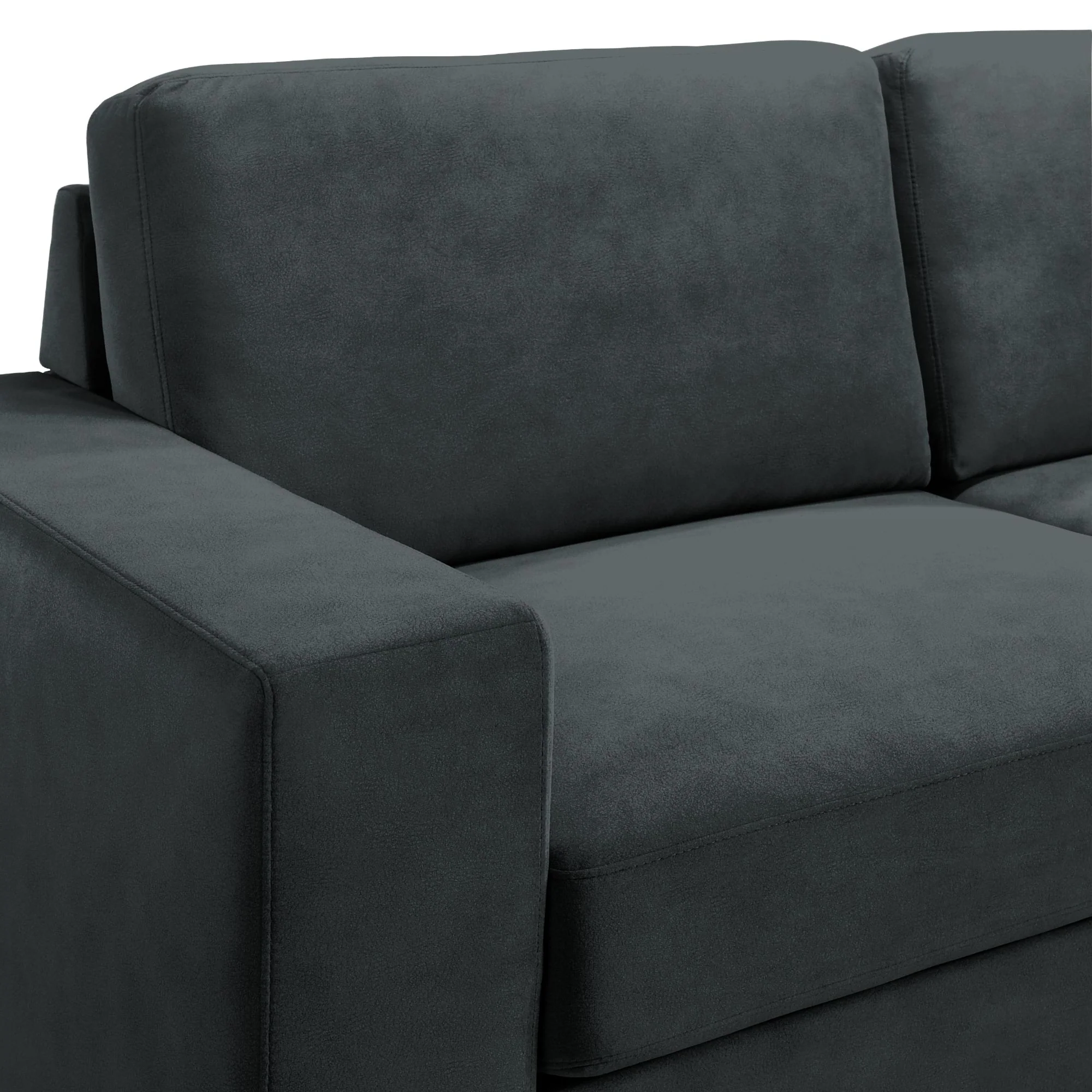 Yvonne - Fabric Loveseat With Track Arms - Image 4