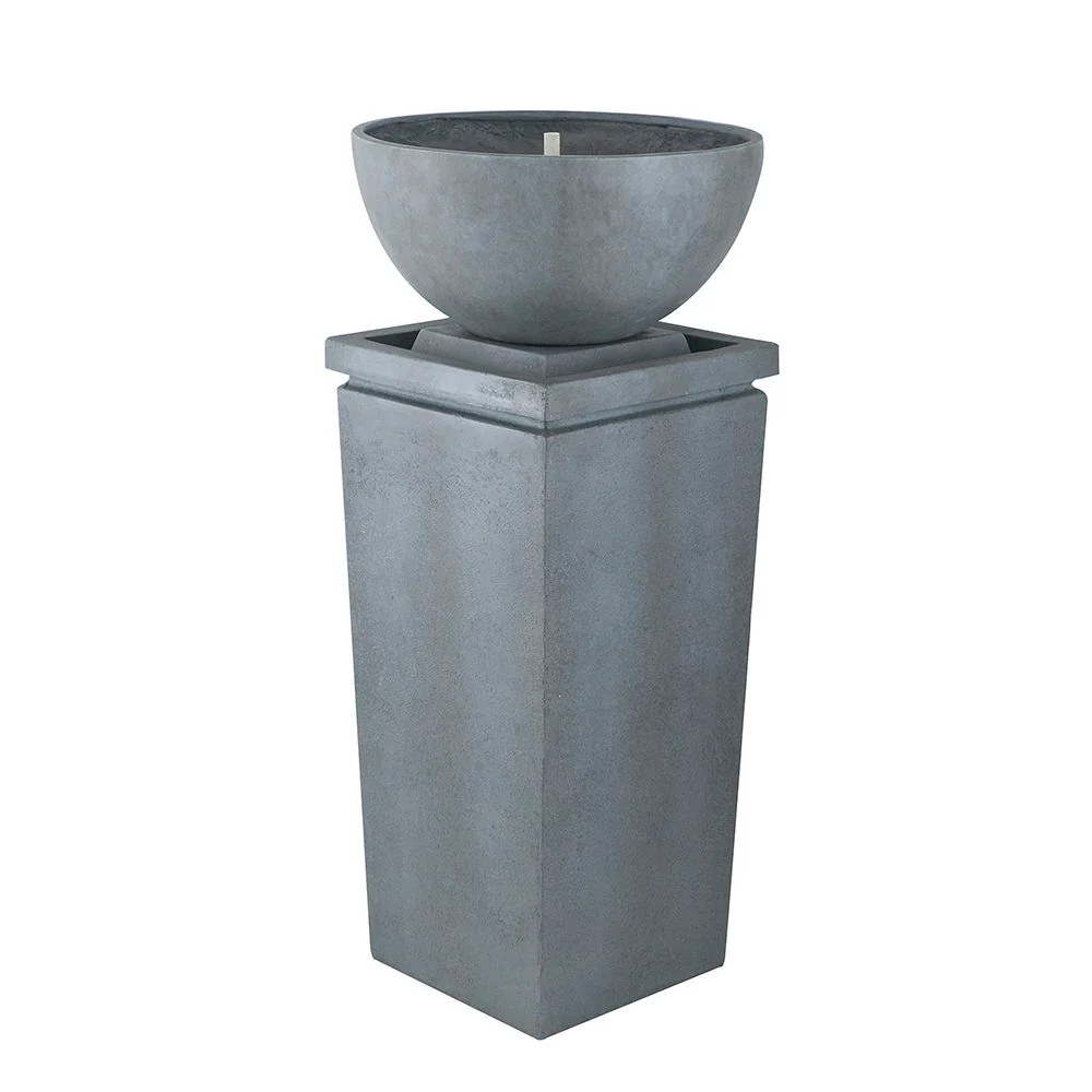 Zen Bowl Water Fountain, Outdoor Bird Feeder / Bath Fountains, Relaxing Water Feature For Garden - Image 9