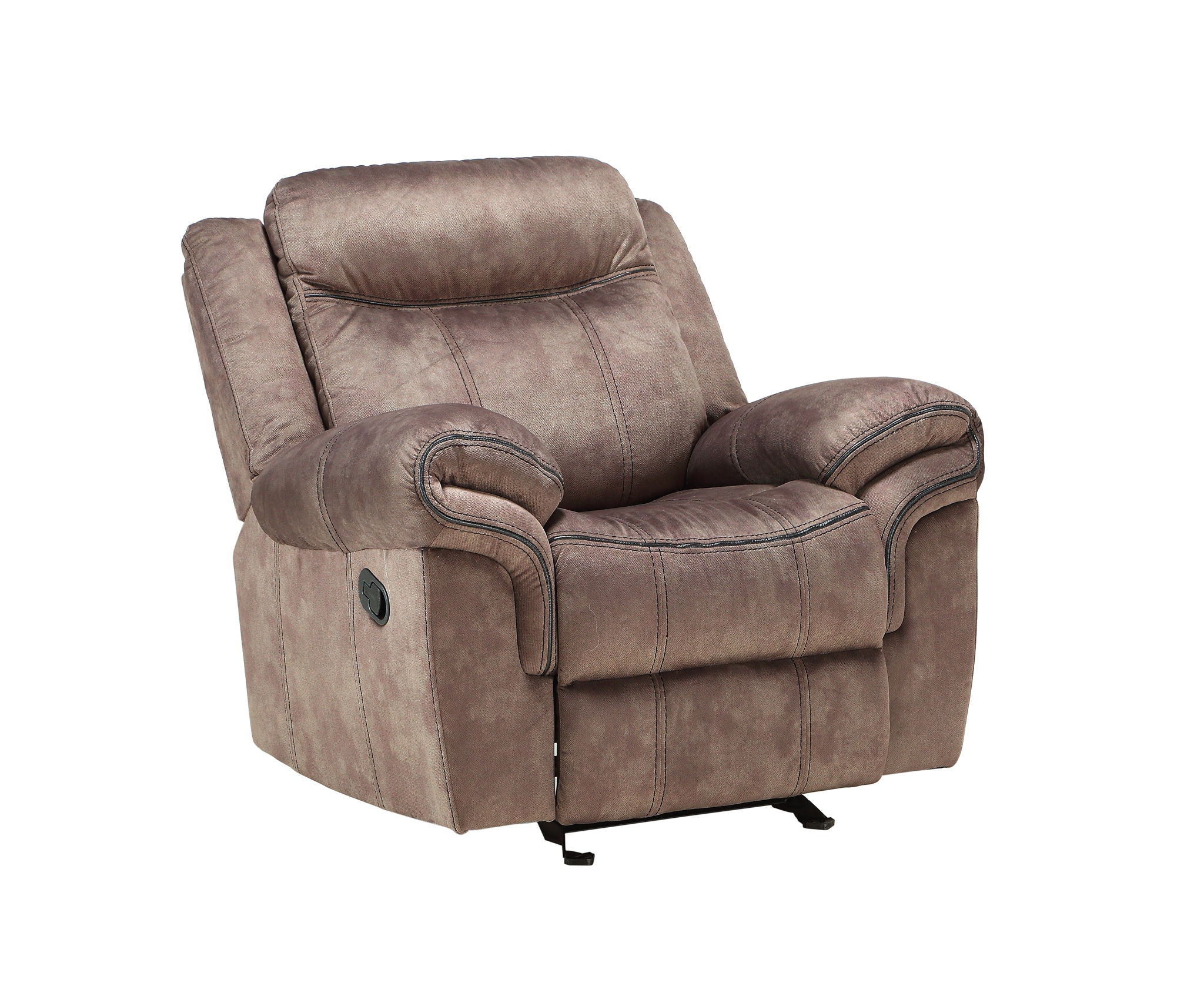 Zubaida - Two Tone 3 Piece Recliner Living Room Set - Image 4