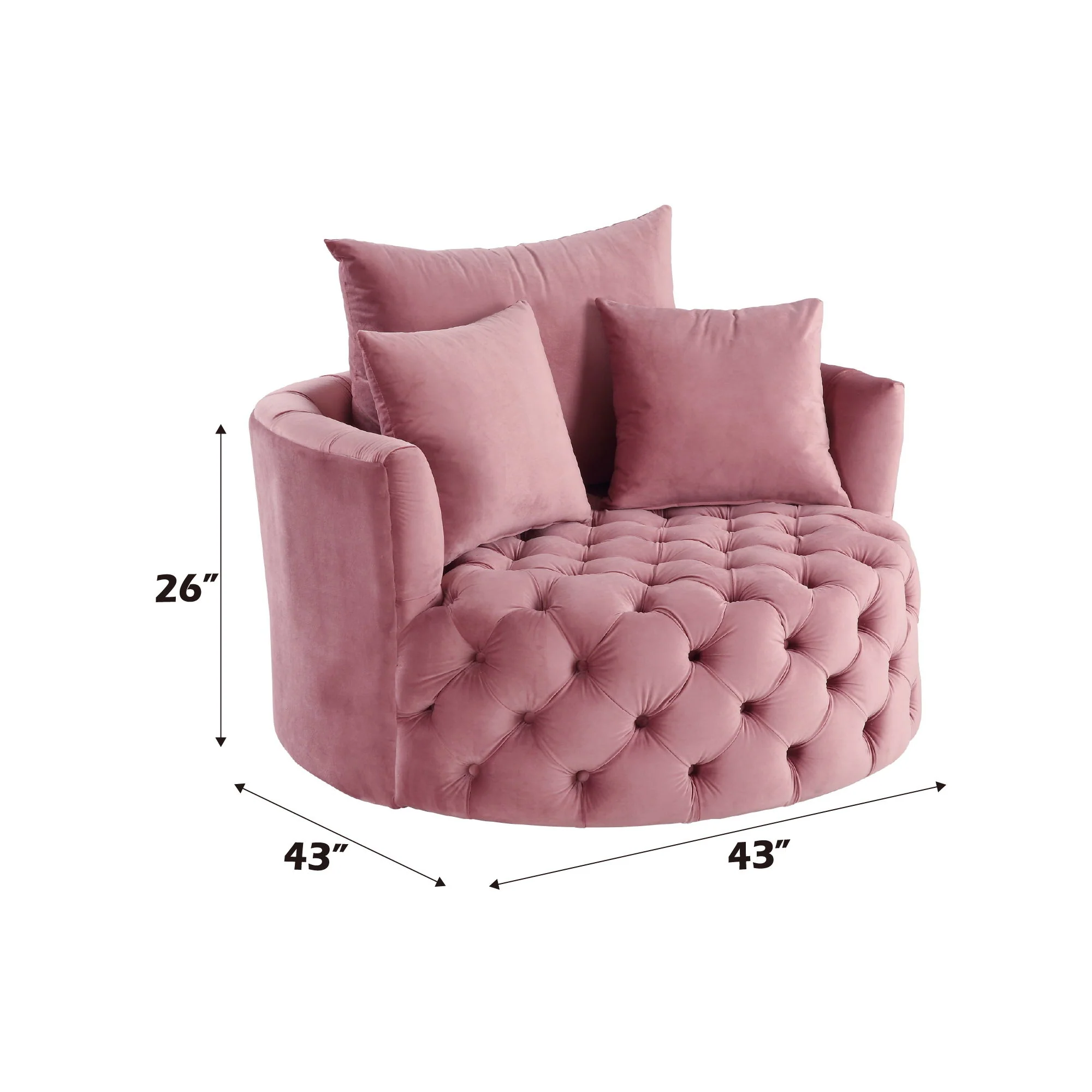 Zunyas - Accent Chair With Swivel - Image 12